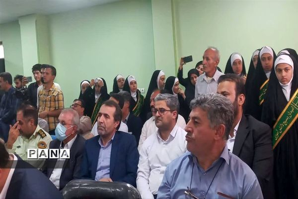 افتتاح مدرسه ۱۲ کلاسه مهر عظام در آبادان