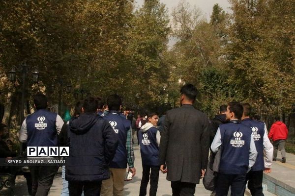 بازدید دانش‌آموز خبرنگاران پسر پانا از موزه سینما