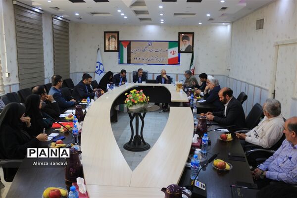 جلسه هیات امناء دانشگاه فرهنگیان خوزستان