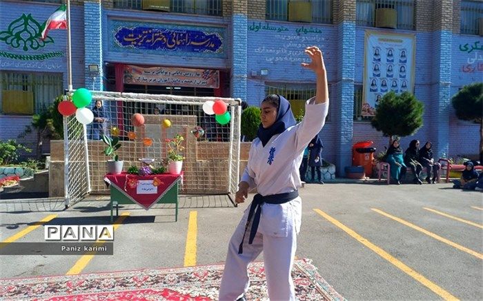 المپیاد ورزشی در دبیرستان تربیت رودهن برگزار شد/فیلم