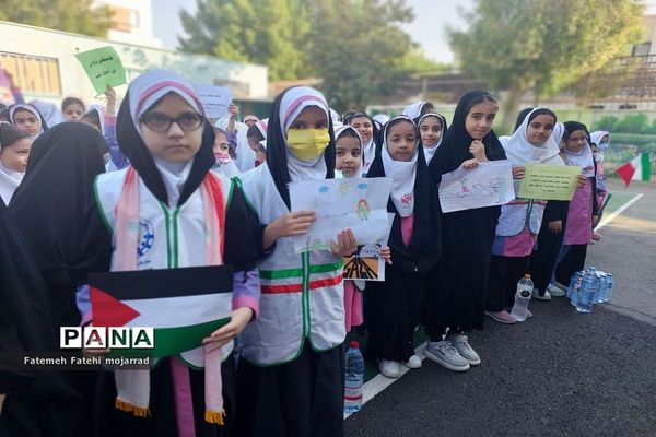 پویش طوفان آب  در بوشهر