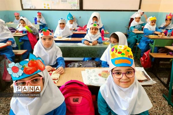 برگزاری جشنواره غذای سالم در دبستان دخترانه کوثر ملارد