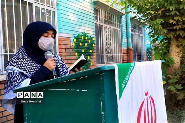 مراسم محکومیت جنایت وحشیانه رژیم غاصب صهیونیستی