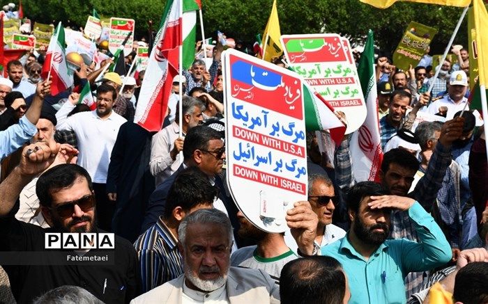 اسرائیل کلمه ننگینی است که تا قیام قیامت بر دامان بشریت می‌ماند