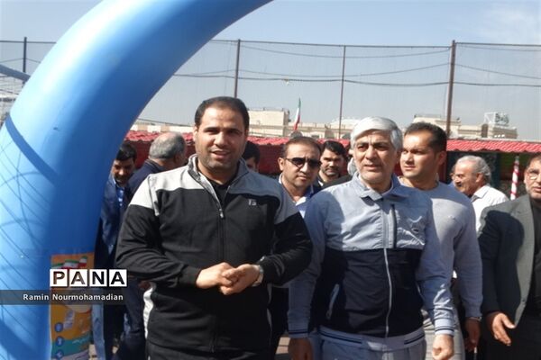 آیین آغاز مسابقات ورزشی دانش‌آموزان سراسر کشور به میزبانی آموزش و پرورش منطقه9 شهر تهران