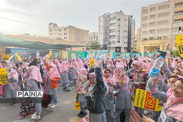 برگزاری پویش «طوفان آب» برای کمک به کودکان فلسطینی