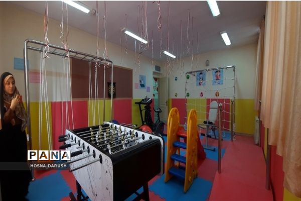 افتتاح اتاق چندحسی در دبستان نابینایان و کم بینایان امام علی (ع) مشهد