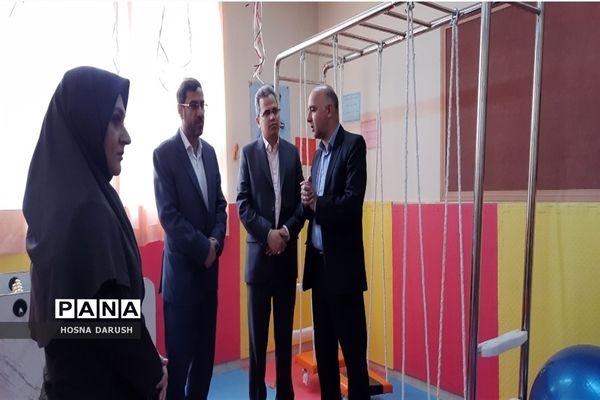 افتتاح اتاق چندحسی در دبستان نابینایان و کم بینایان امام علی (ع) مشهد