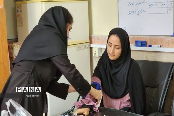 برپایی ایستگاه تندرستی در ناحیه یک بهارستان