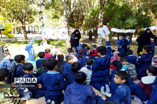 اردوی دبستان نواب صفوی جاجرم به‌مناسبت هفته سلامت و روان