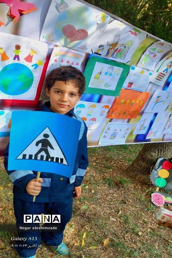 اردوی دبستان نواب صفوی جاجرم به‌مناسبت هفته سلامت و روان