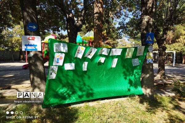 اردوی دبستان نواب صفوی جاجرم به‌مناسبت هفته سلامت و روان
