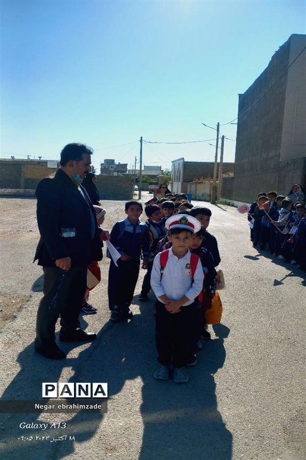 اردوی دبستان نواب صفوی جاجرم به‌مناسبت هفته سلامت و روان