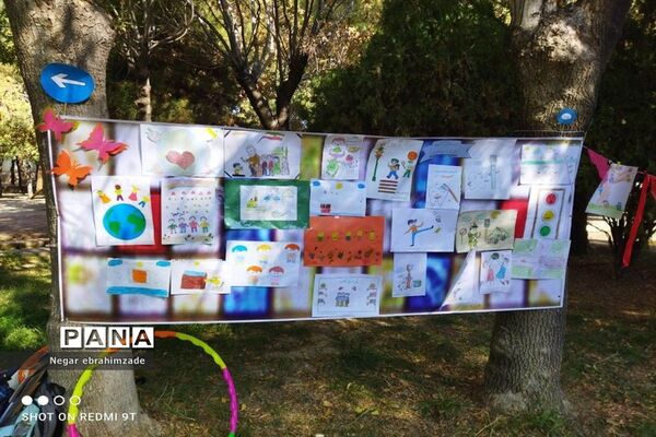 اردوی دبستان نواب صفوی جاجرم به‌مناسبت هفته سلامت و روان