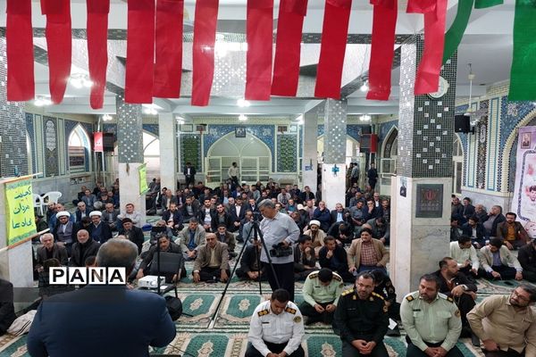 مراسم سالگرد ۱۴۴ شهید والا مقام شهر بن