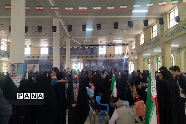 مراسم سالگرد ۱۴۴ شهید والا مقام شهر بن