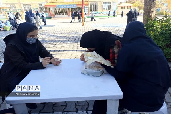 روز جهانی غذا در دبیرستان شاهد شهید حمامی