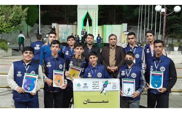 کسب ۵ پرچم افتخار توسط سمنان در اردوی ملی پانا