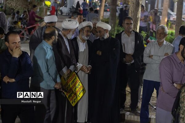 تجمع خودجوش  اردکانی‌ها در حمایت از مردم مظلوم غزه