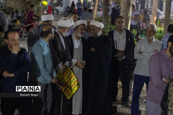 تجمع خودجوش  اردکانی‌ها در حمایت از مردم مظلوم غزه