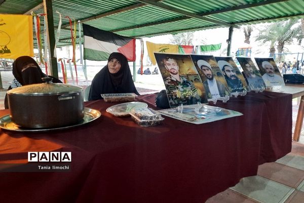 اجتماع دانش‌آموزان دبیرستان پاینده در حمایت از دانش‌آموزان و کودکان فلسطینی