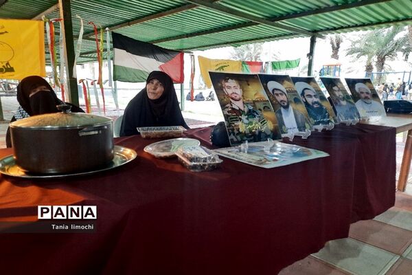 اجتماع دانش‌آموزان دبیرستان پاینده در حمایت از دانش‌آموزان و کودکان فلسطینی
