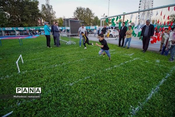 برگزاری جشنواره تفریحی ورزشی خانواده ورزش