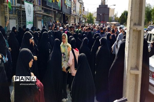 اجتماع با شکوه مردم شهرستان فیروزکوه در حمایت از مردم مظلوم فلسطین