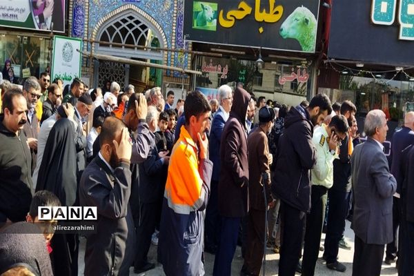 اجتماع با شکوه مردم شهرستان فیروزکوه در حمایت از مردم مظلوم فلسطین