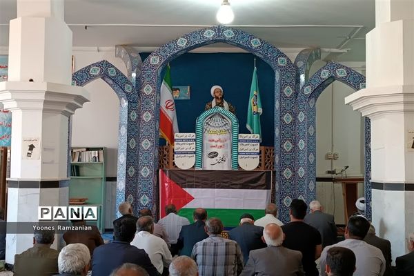 برگزاری نماز عبادی سیاسی جمعه شهرستان خلیل‌آباد