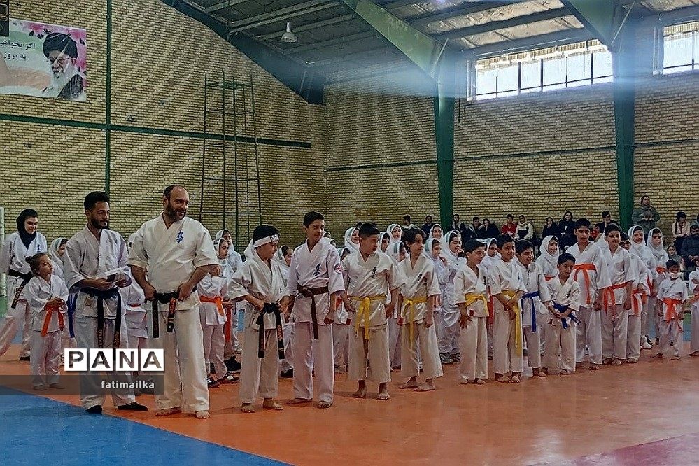 برگزاری فستیوال کاراته و خانواده به‌مناسبت هفته تربیت‌بدنی و ورزش در فیروزکوه