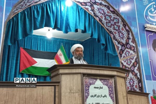 برگزاری نماز عبادی سیاسی جمعه در شهر جوادآباد