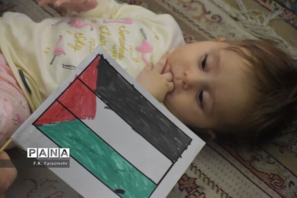 همنوایی مادران و کودکان 125 کشور در قم با مظلومان فلسطینی