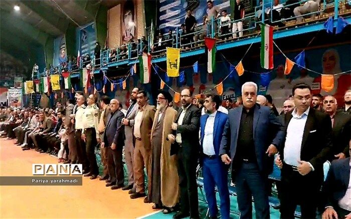 برگزاری همایش ورزشکاران و چهره‌های شاخص ورزش در سالن شهید گلعباسی شهرستان‌ورامین/فیلم