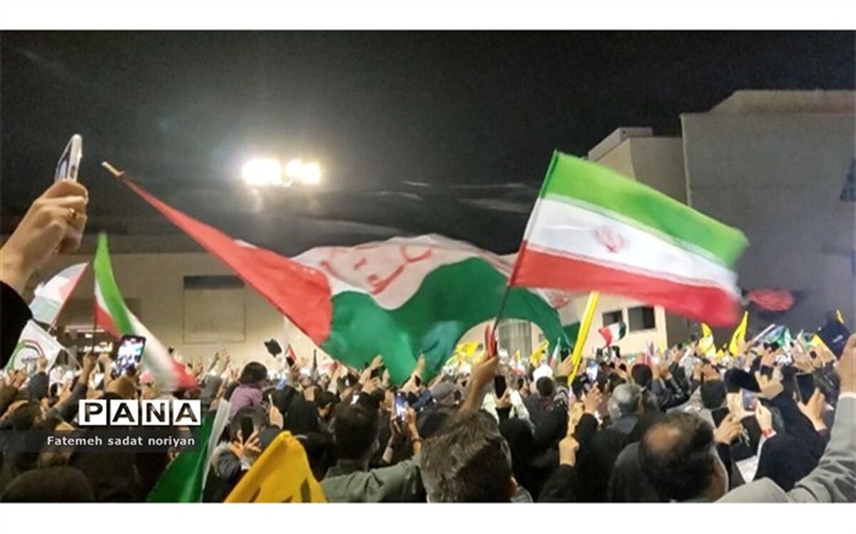 راهپیمایی مردم مشهد در حمایت از مردم مظلوم فلسطین