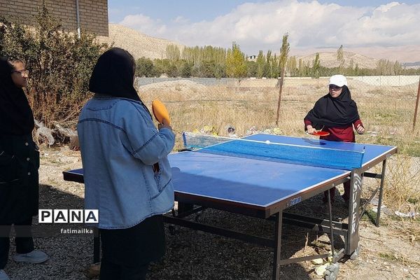 اردوی یک‌روزه علمی تربیتی دانش‌آموزان دبیرستان شهید سردار سلیمانی شهرستان فیروزکوه در اردوگاه نور