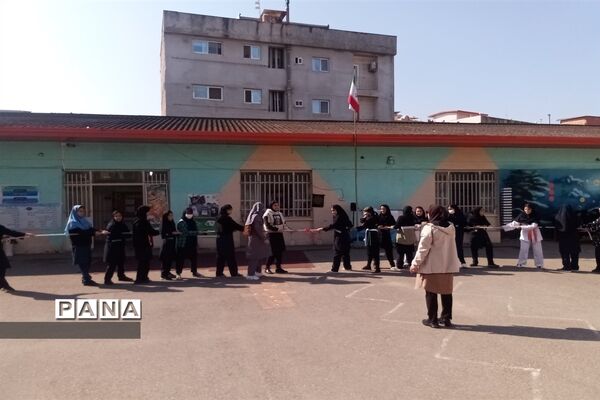 المپیاد ورزشی درون مدرسه‌ای در قائم‌شهر