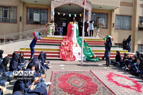 برگزاری المپیاد ورزشی در هنرستان فدک شهرستان قرچک