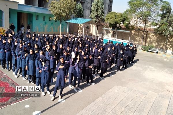 برگزاری المپیاد ورزشی در هنرستان فدک شهرستان قرچک