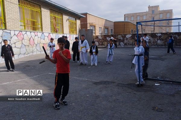 المپیاد ورزش‌های رزمی در دبستان دانش رودهن