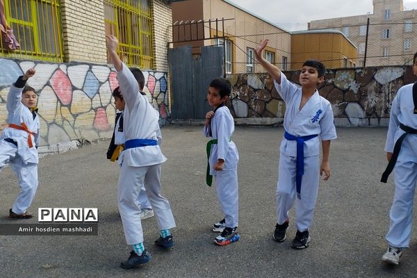 المپیاد ورزش‌های رزمی در دبستان دانش رودهن