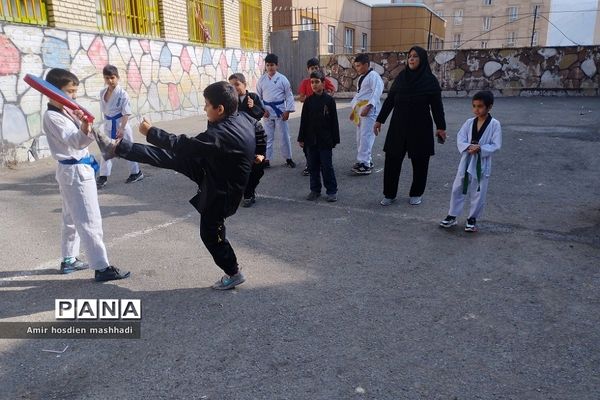 المپیاد ورزش‌های رزمی در دبستان دانش رودهن