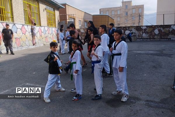 المپیاد ورزش‌های رزمی در دبستان دانش رودهن