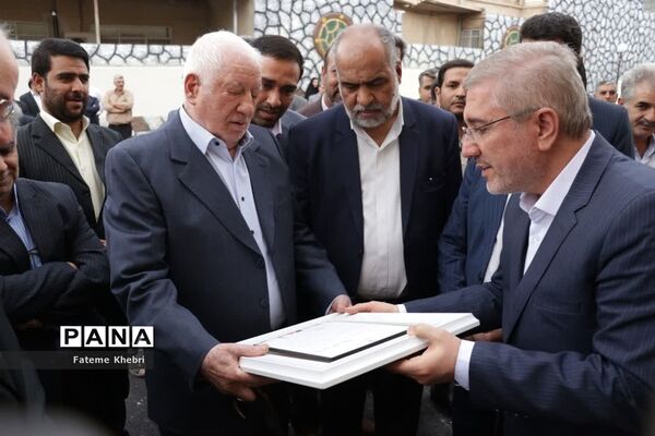 افتتاح مدرسه خیری اختلالات یادگیری ملک ثابت شهرستان مهریز