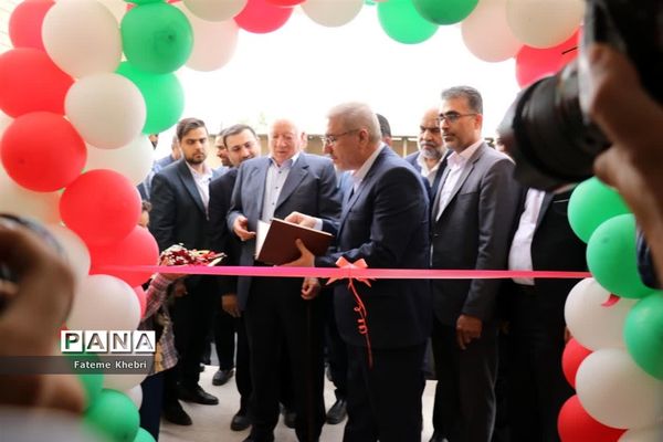 افتتاح مدرسه خیری اختلالات یادگیری ملک ثابت شهرستان مهریز