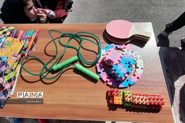 مراسم المپیاد ورزشی درون مدرسه‌ای در دبیرستان دخترانه شهید سردار سلیمانی شهرستان‌فیروزکوه