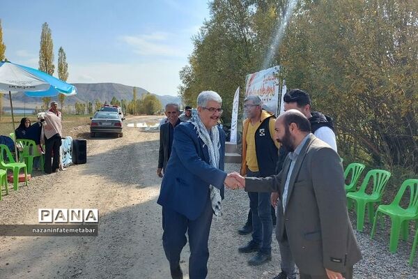 برگزاری مسابقه دوچرخه‌سواری کوهستان به‌مناسبت هفته تربیت‌بدنی در شهرستان فیروزکوه