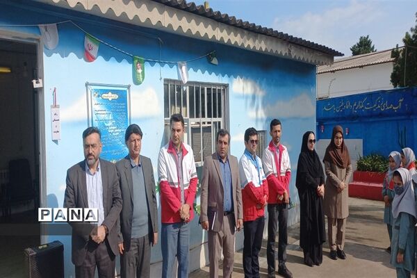 زنگ نمادین پویش طوفان آب در محمود‌آباد