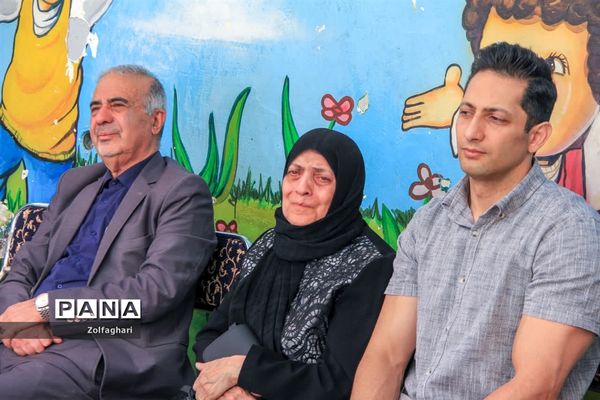 کلنگ زنی مدرسه خیرساز یاران خمینی منطقه ۱۳