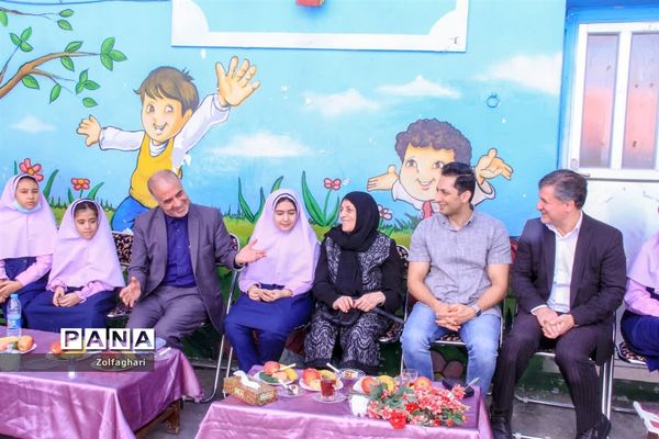 کلنگ زنی مدرسه خیرساز یاران خمینی منطقه ۱۳